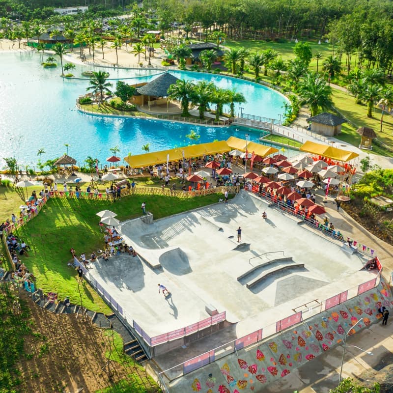 Don’t miss the Skate Park in the middle of our activity center in Phuket