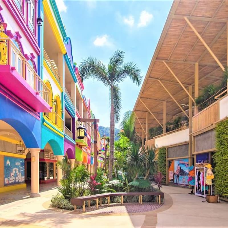 The Lifestyle Village at Blue Tree Phuket includes a shopping and recreation center