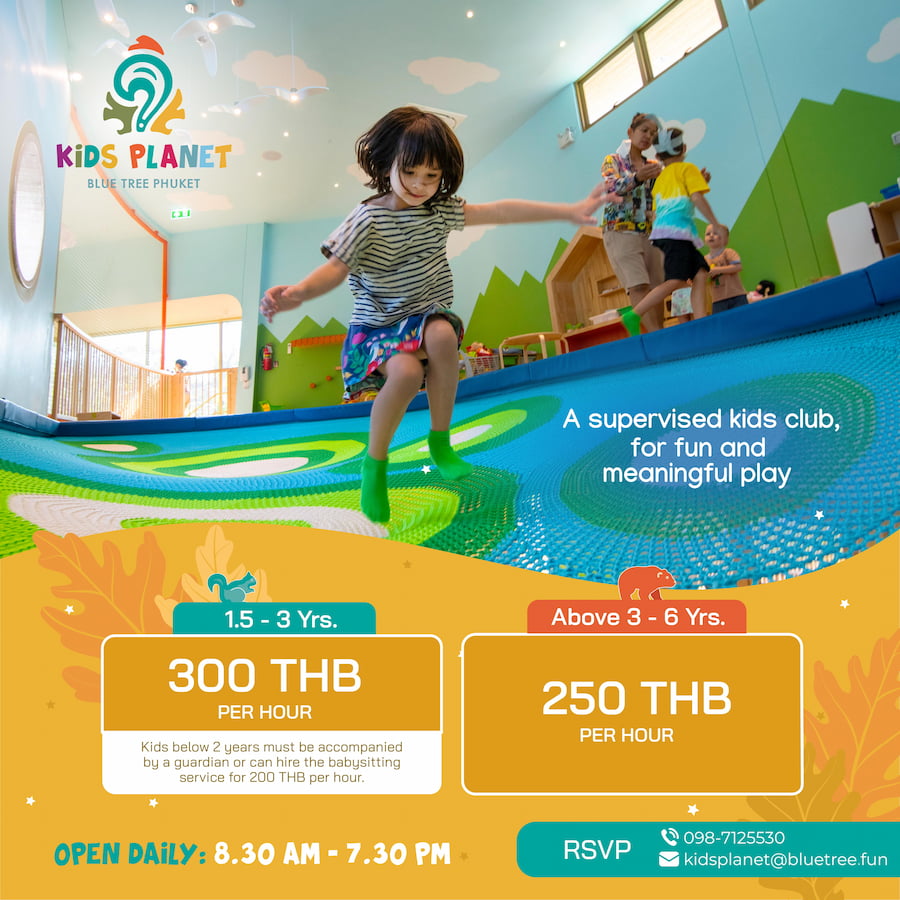 Explore Our Kids’ Play Areas at Blue Tree Phuket